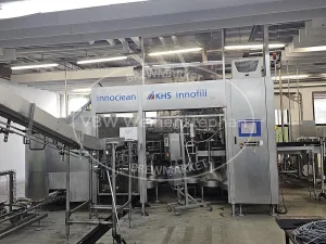 PET filling line for nonreturnable bottles