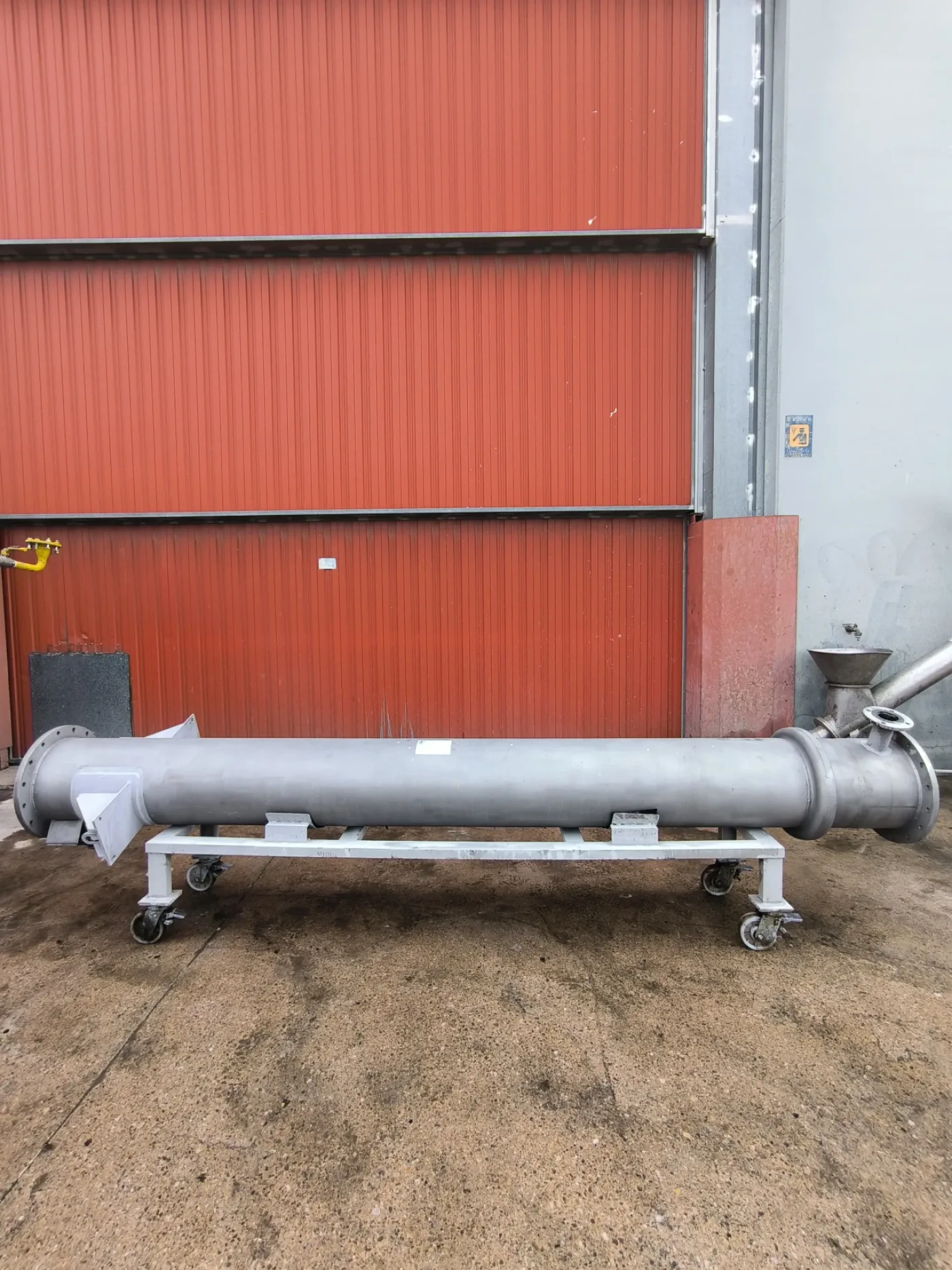 VERTICAL TUBULAR HEAT EXCHANGER TALLERES MAC STAINLESS STEEL 316L 48.5 m2 - 1
