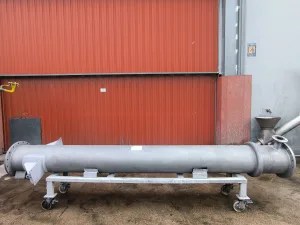 VERTICAL TUBULAR HEAT EXCHANGER TALLERES MAC STAINLESS STEEL 316L 48.5 m2
