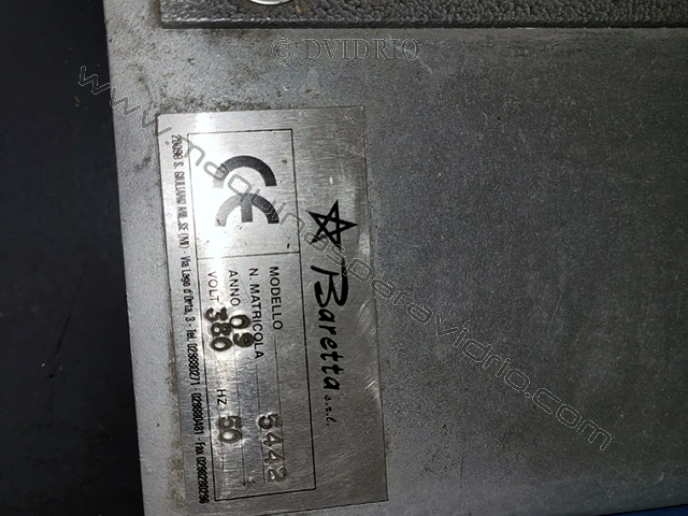 LAVADORA VERTICAL PARA VIDRIO BARETTA - 5