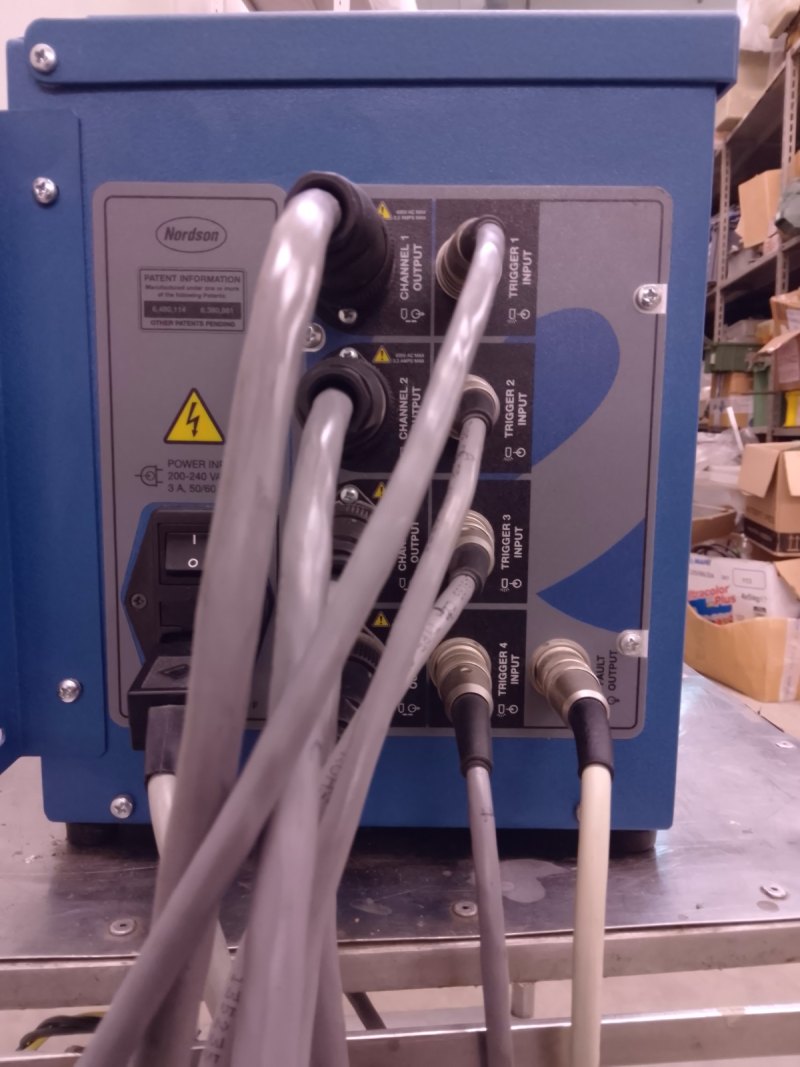 UNITÀ DI CONTROLLO PER INCOLLATORE – NORDSON – MOD.E DRIVER 4