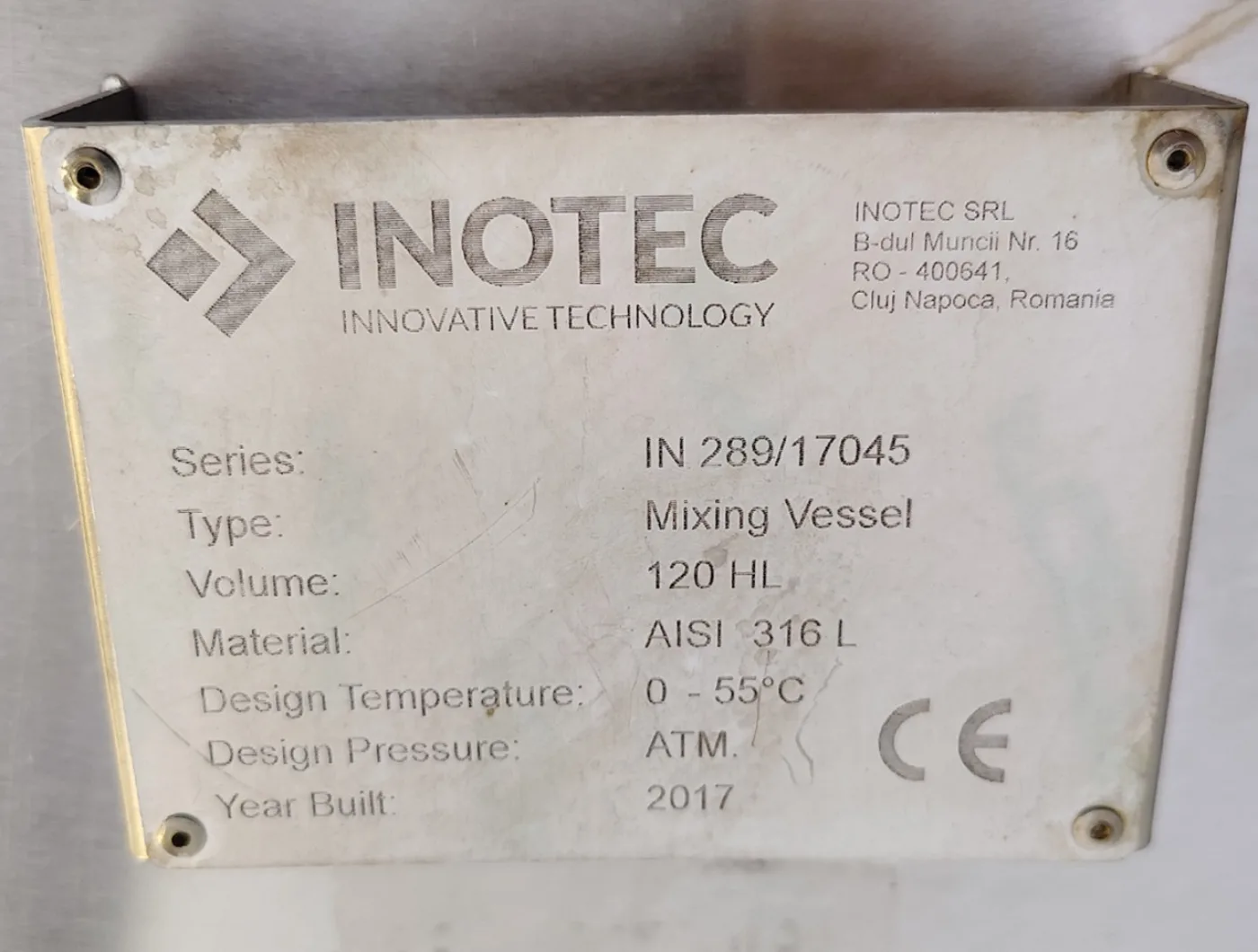 Inotec 12000 Ltr - Stirring vessel - 4