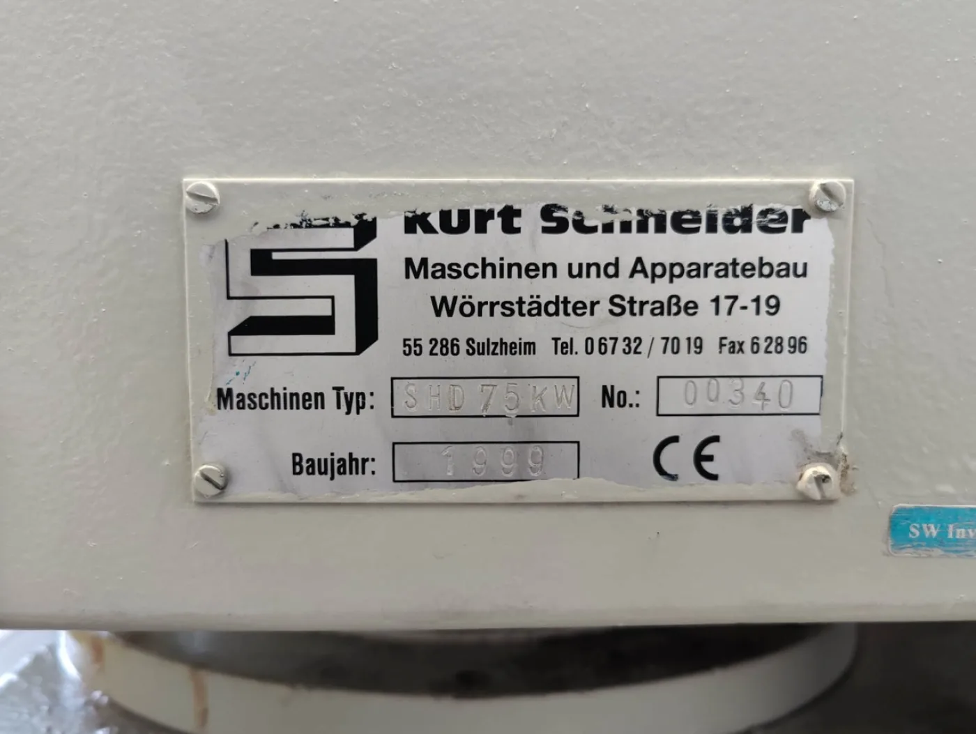 Kurt Schneider Sulzheim SHD-75 - Dissolver - 2