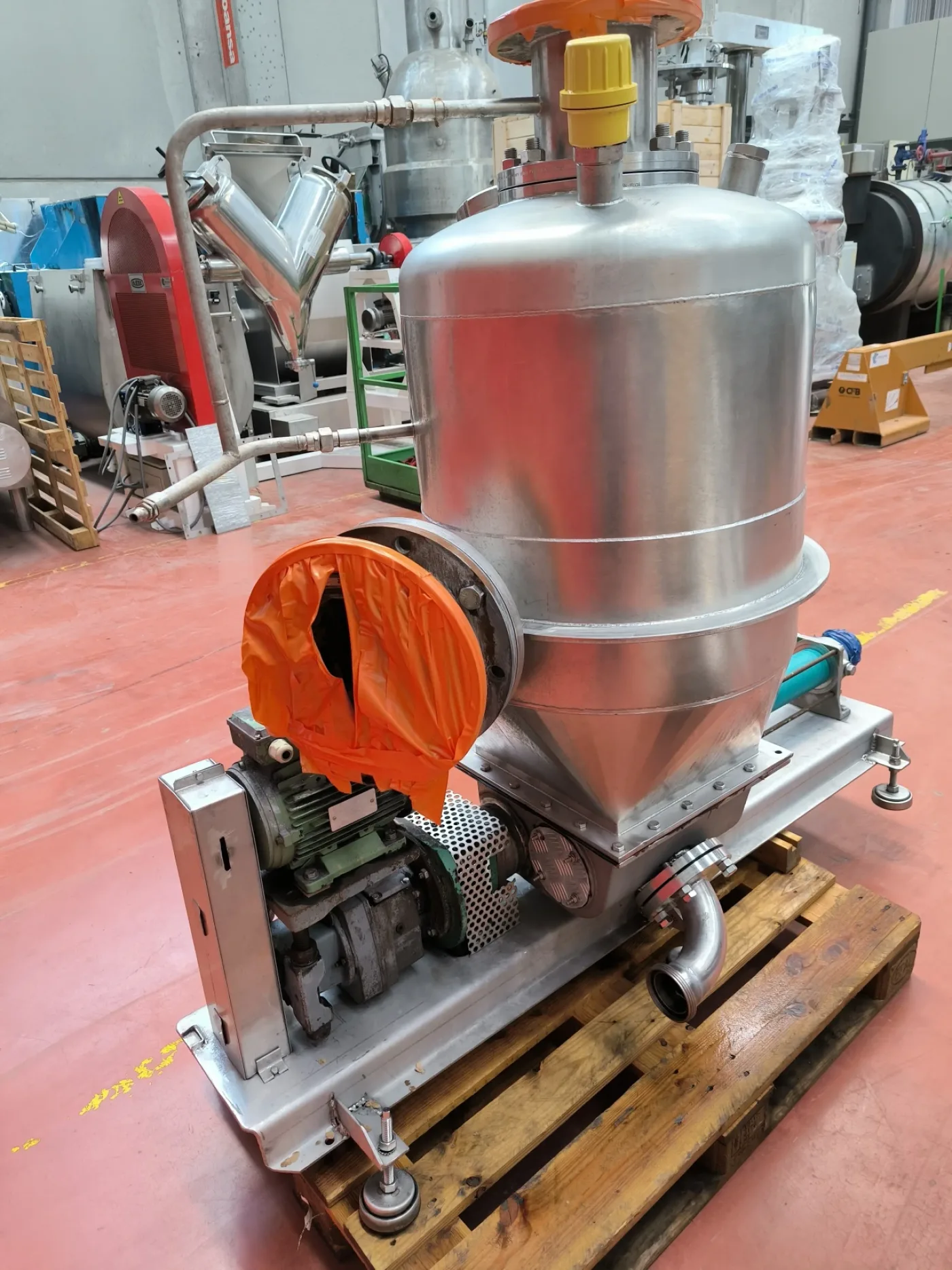 PLATE CENTRIFUGE WESTFALIA SC 35-36-177 WITH MONO PUMP - 2