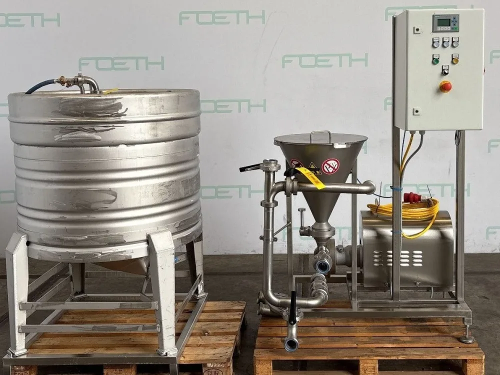 Fristam PE 03 20f Powder mixer - Inline mixer