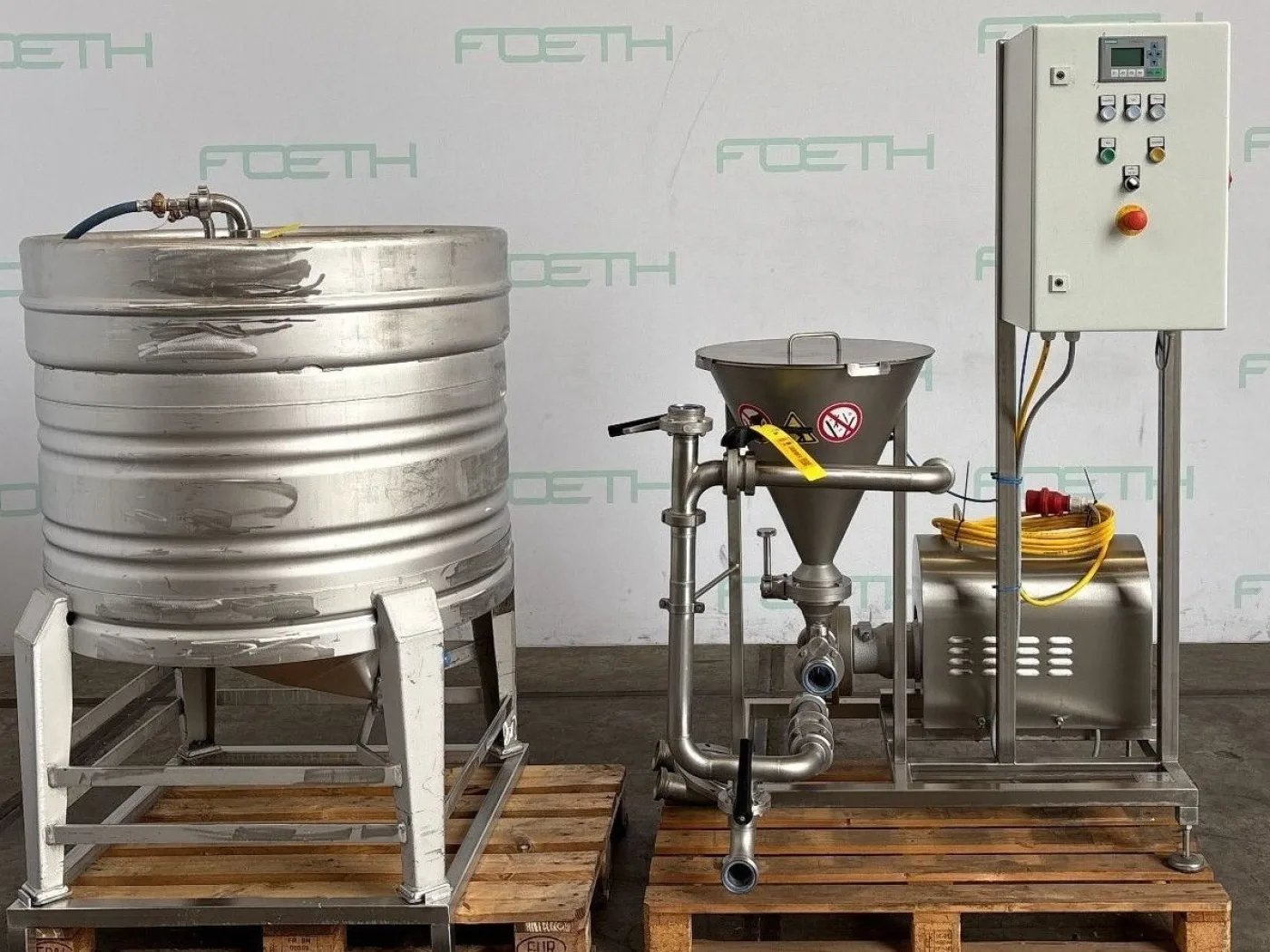 Fristam PE 03 20f Powder mixer - Inline mixer - 1