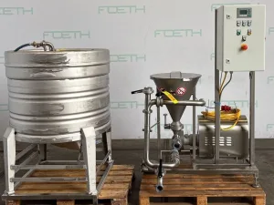 Fristam PE 03 20f Powder mixer - Inline mixer