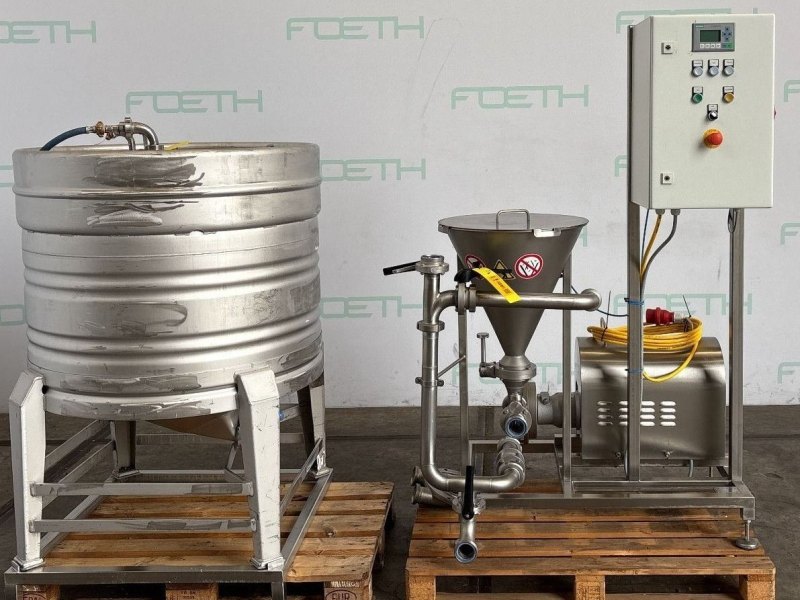 Fristam PE 03 20f Powder mixer - Inline mixer
