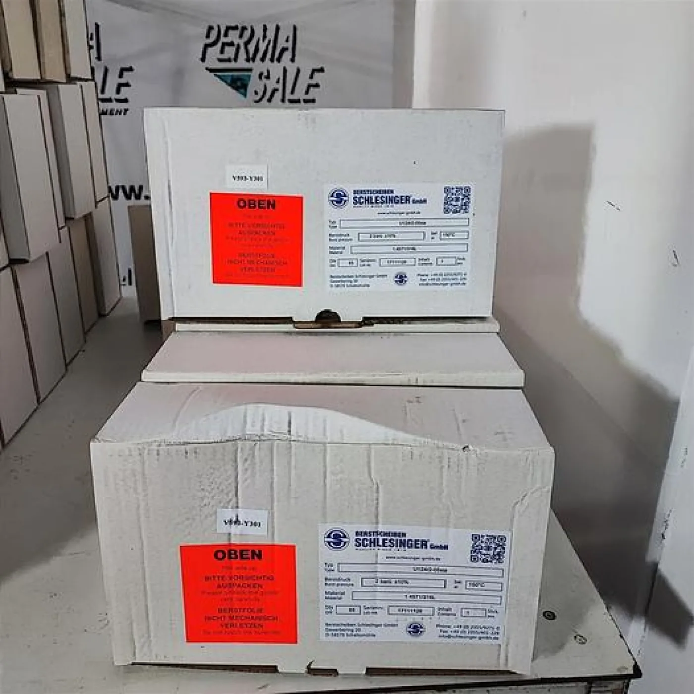 SCHLESINGER Berstscheiben U124r2-05sia Berstdruck: 2 barü ±10% 1.4571/316L DN65 - 2