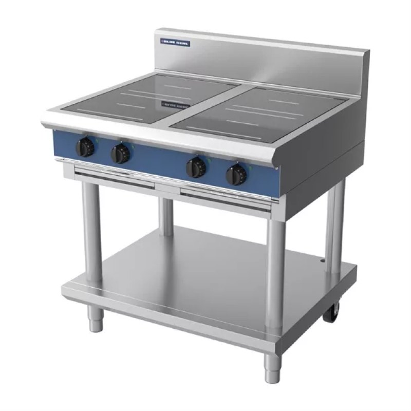 Blue Seal 4 Zone Free Standing Induction Hob 14kW IN514R3-LS - islandcatering