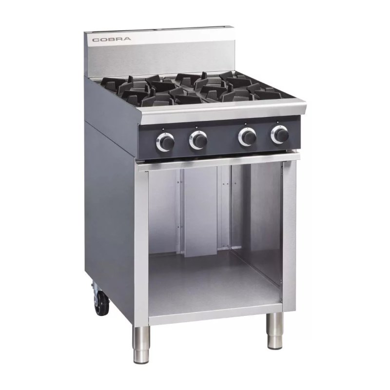 Blue Seal Cobra Natural Gas Range 4 Burner C6DN - islandcatering