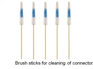 Brush Sticks for Cleaning of Connectors