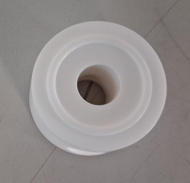 Normag Adapter aus PTFE (weiß) mit Anschluss G 1/4“ Innengewinde auf PF25-Anschluss