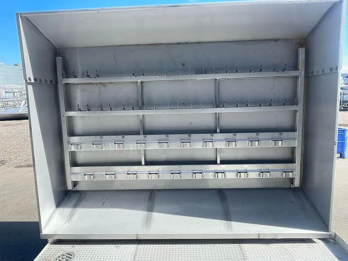 RVS Bordes met waswand - 3
