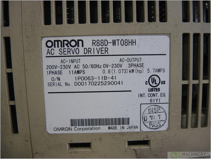 2010 OMRON R88D-WT08HH AI1564