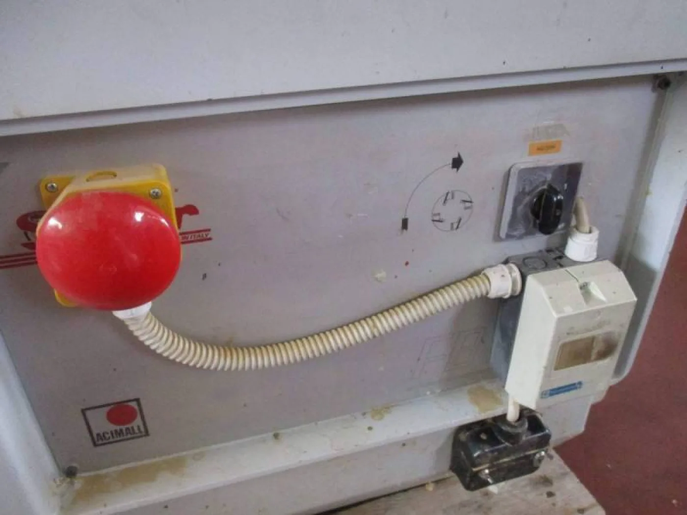PIALLA FILO CON BUCATRICE SICAR MOD. FB DA 400 - 2