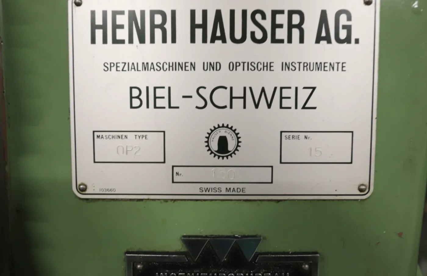 019918 - HAUSER OP 2 - 5