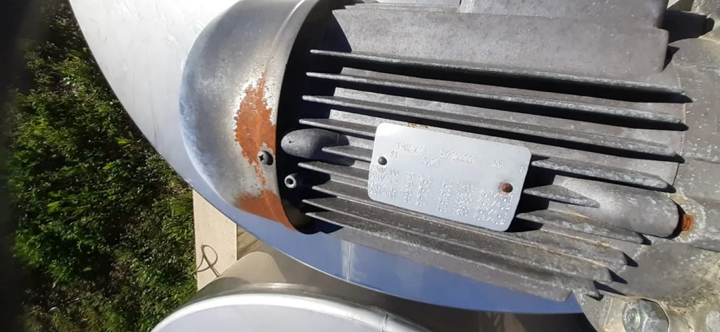 STAINLESS STEEL TANK/MIXER CAPACITY HL 60 ABOUT WITH MIXER, SECOND-HAND EQUIPMENT - 6