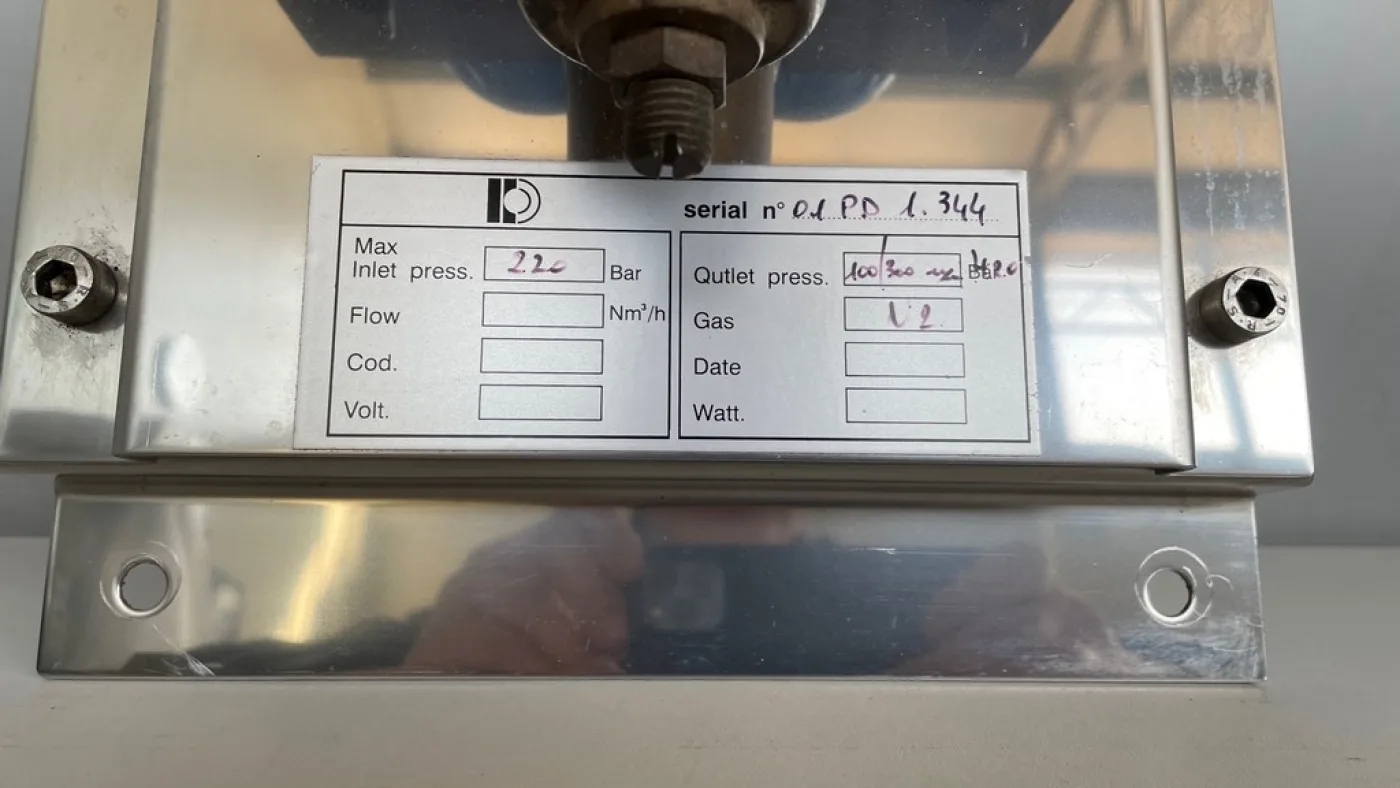 DOUBLE STAGE NITROGEN DISTRIBUTION AND DECOMPRESSION UNIT, SECOND-HAND EQUIPMENT - 6