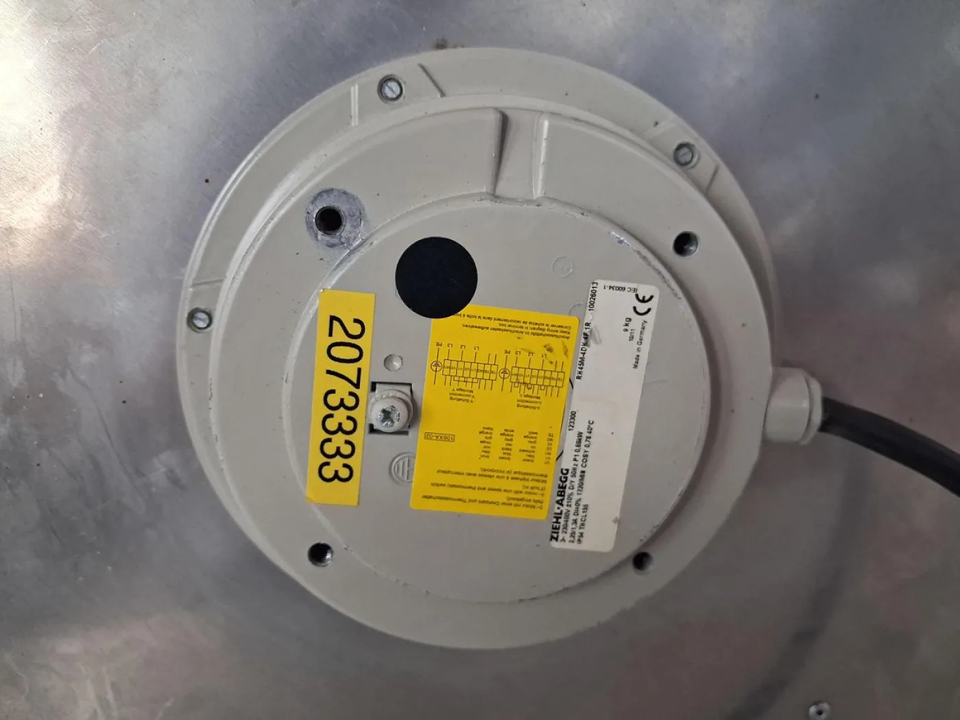 Ziehl-Abegg RH45M-4DK.4F.1R Axialventilator - 7