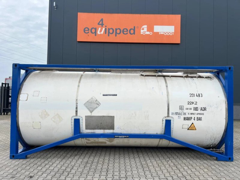 20FT ISO, 24.930L / 1-COMP / T11 / valid 5Y/CSC-inspection till 09/2028