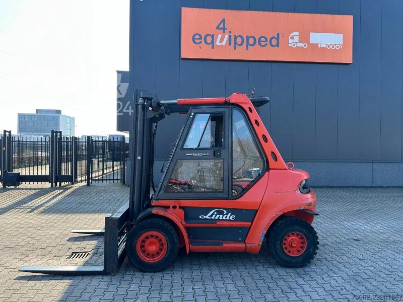 Linde H60D-02 / fork positioner / 6.000kg / duplex / ...