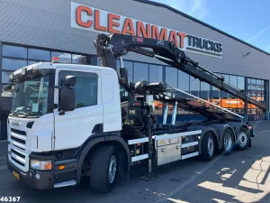 Scania P 360 Euro 5 8x2 Hiab 28 Tonmeter laadkraan
