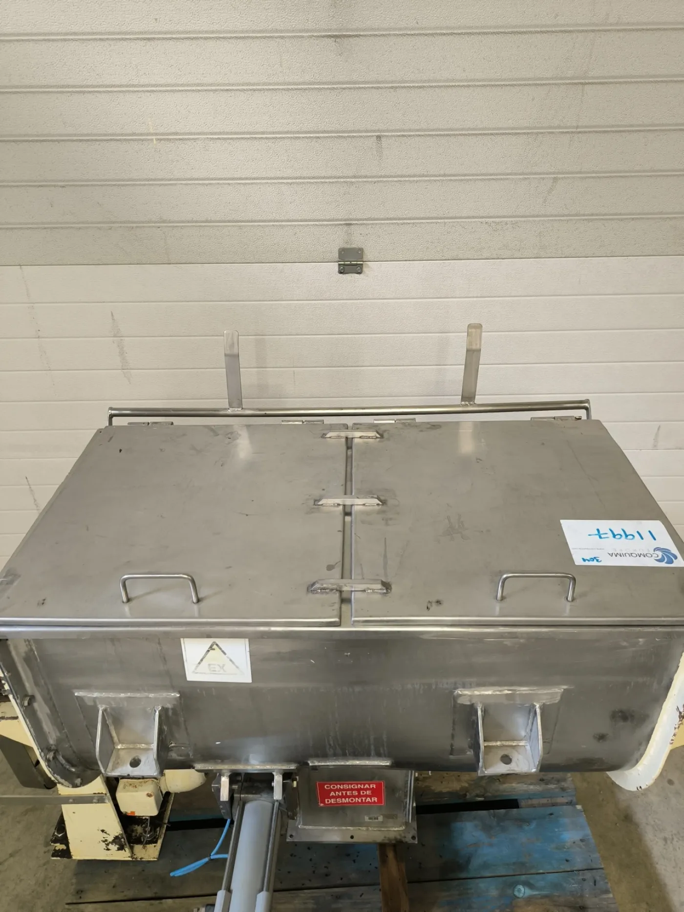 STAINLESS STEEL BAND MIXER 200 LITERS - 7