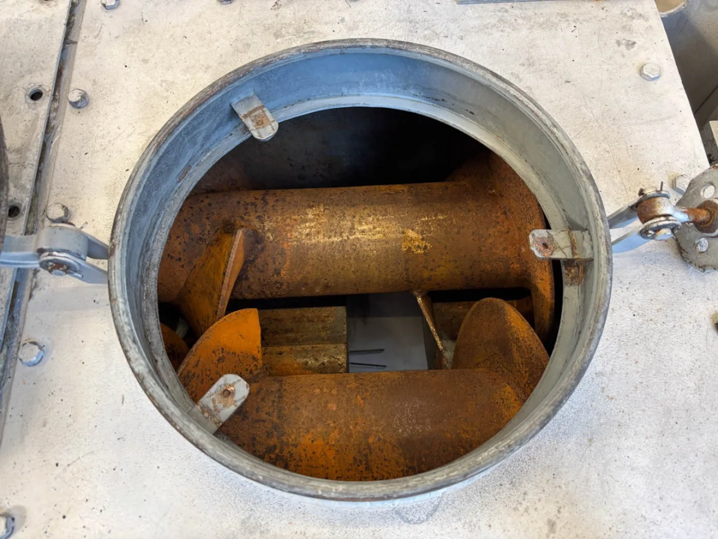 Kolleman Double cooling screw 2 x DN300 - Horizontal screw conveyor - 2