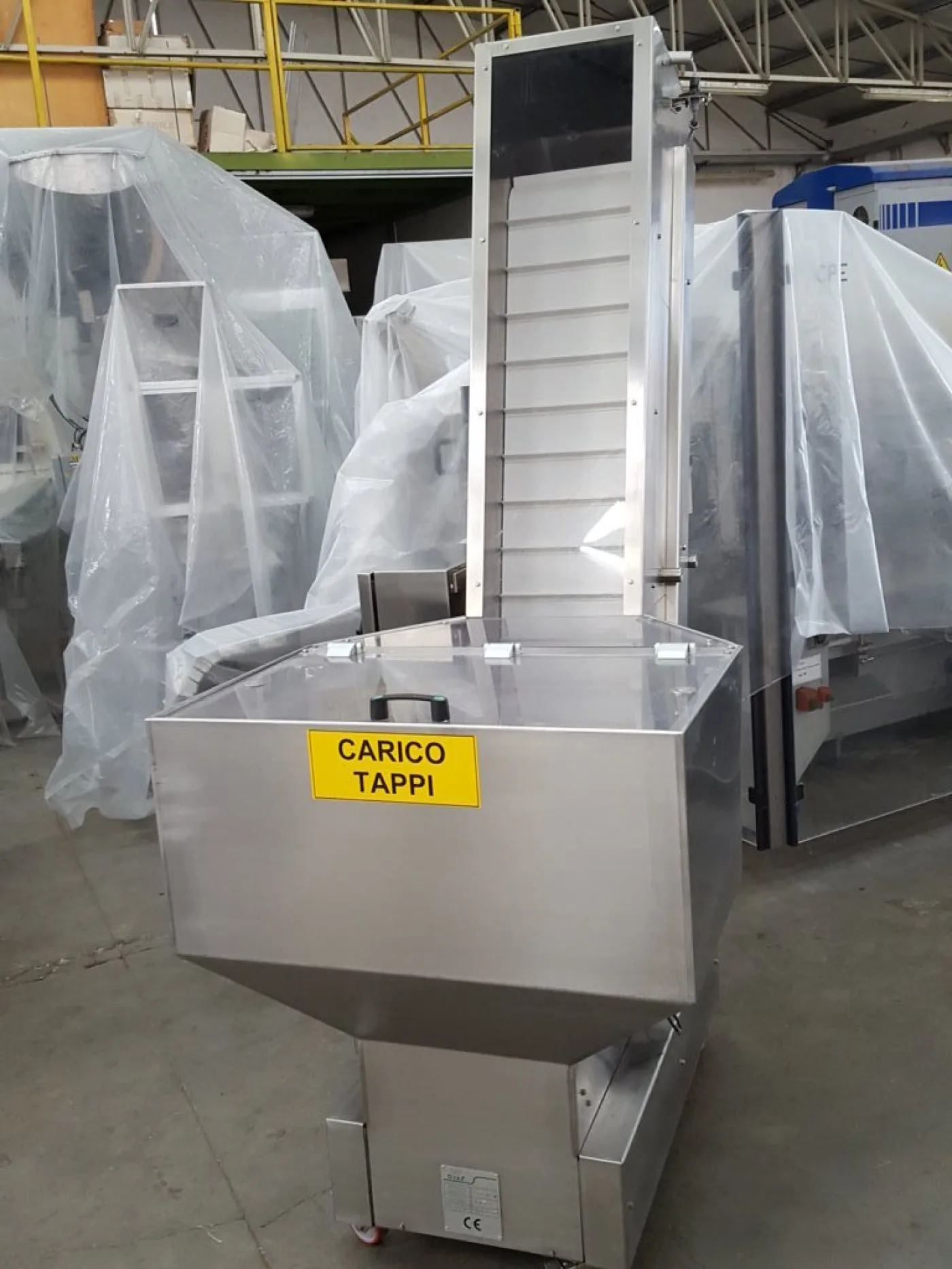ELEVATORE PER FLACONI E TAPPI – OZAF – MOD. E25NEW - 4