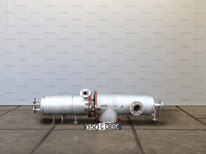 1,5m² - Shell and tube heat exchanger