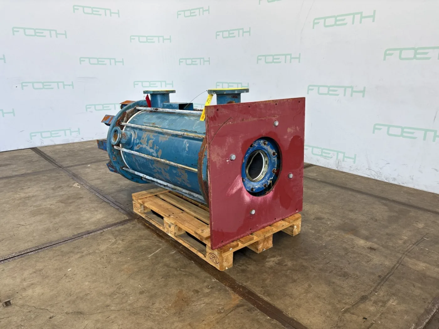 Le Carbone-Lorraine Polybloc NF610G (16 m2) - Shell and tube heat exchanger - 2