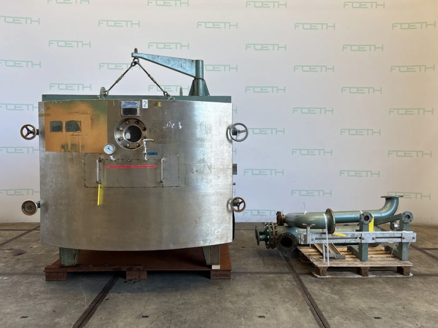 Henkhaus Vacuum Trocknung Cabinet — 16,2 m² - Tray dryer - 3