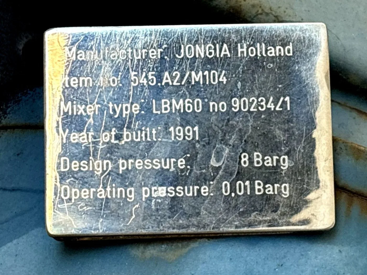 Fib Leeuwarden 3840 L - Stainless Steel Reactor - 7