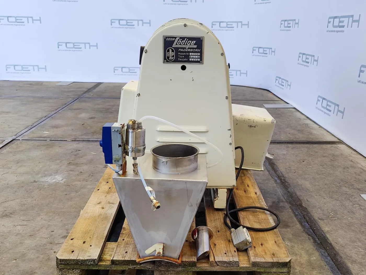 Loedige M-20 E - Poudre turbo mixer - 5