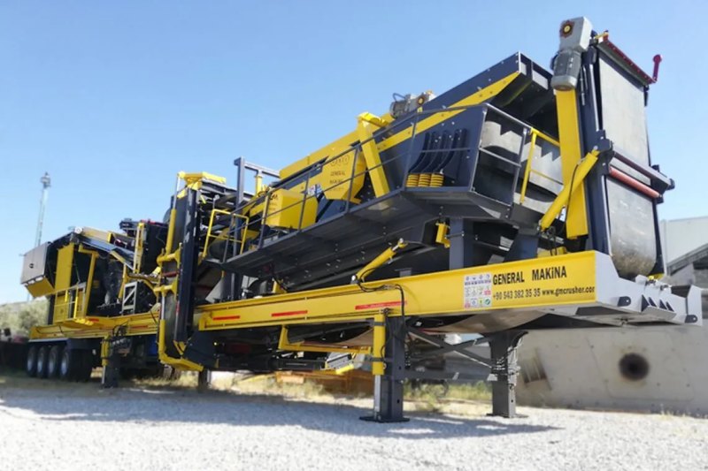 General 02 — Mobile Impact Crushing & Screening Plant