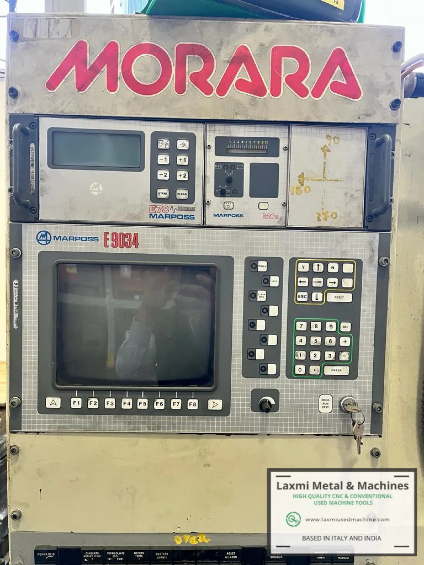 CNC ANGULAR EXTERNAL GRINDING MACHINE, MORARA - ED 400 CNC - Laxmi Metal & Machines, Rohtak - 6