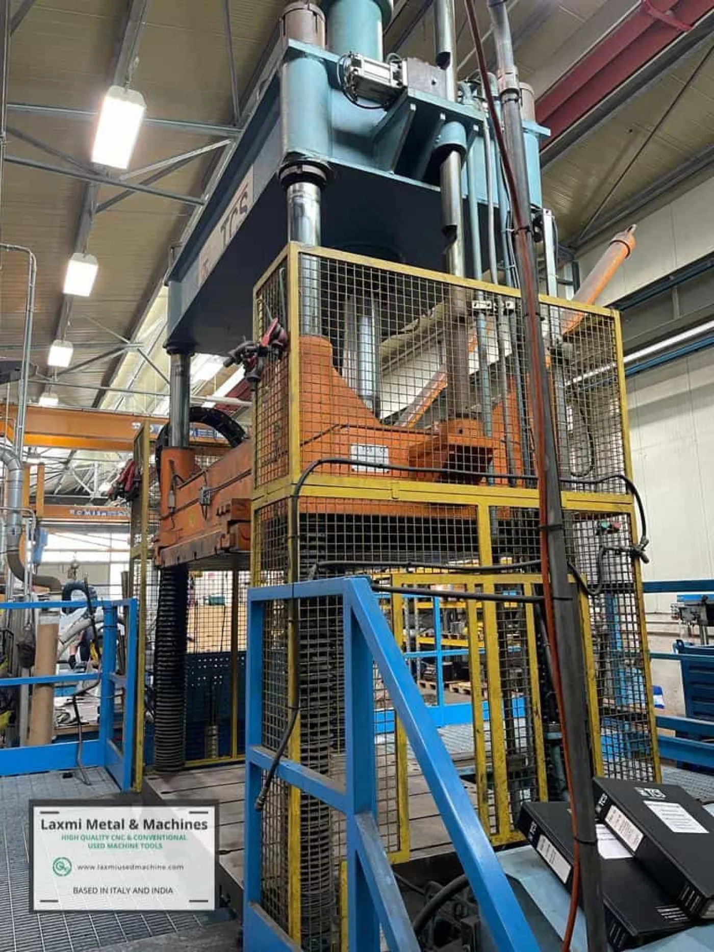 DIE SPOTTING PRESS, TCS (Italy) - 100T EQUIPPED WITH SIEMENS PLC - Laxmi Metal & Machines, Rohtak - 5