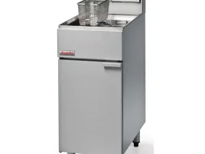 Blue Seal Fastfri Single Tank Twin Basket Free Standing Propane Gas Fryer FF18 - islandcatering
