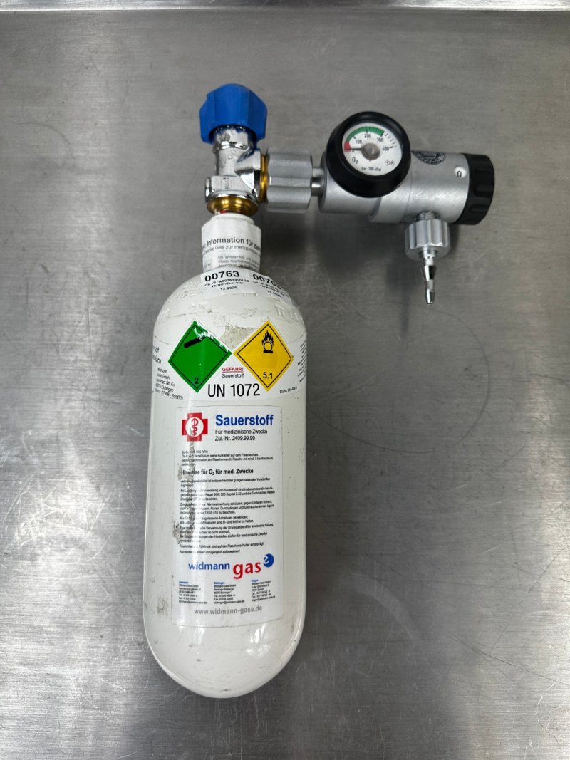 Widmann Falke UN1072 Sauerstoffflasche