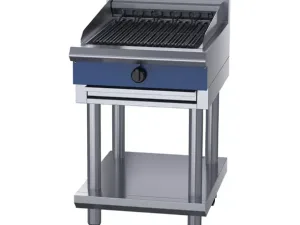 Blue Seal 600mm Elec Chargrill with Leg Stand UKE594D-L - islandcatering