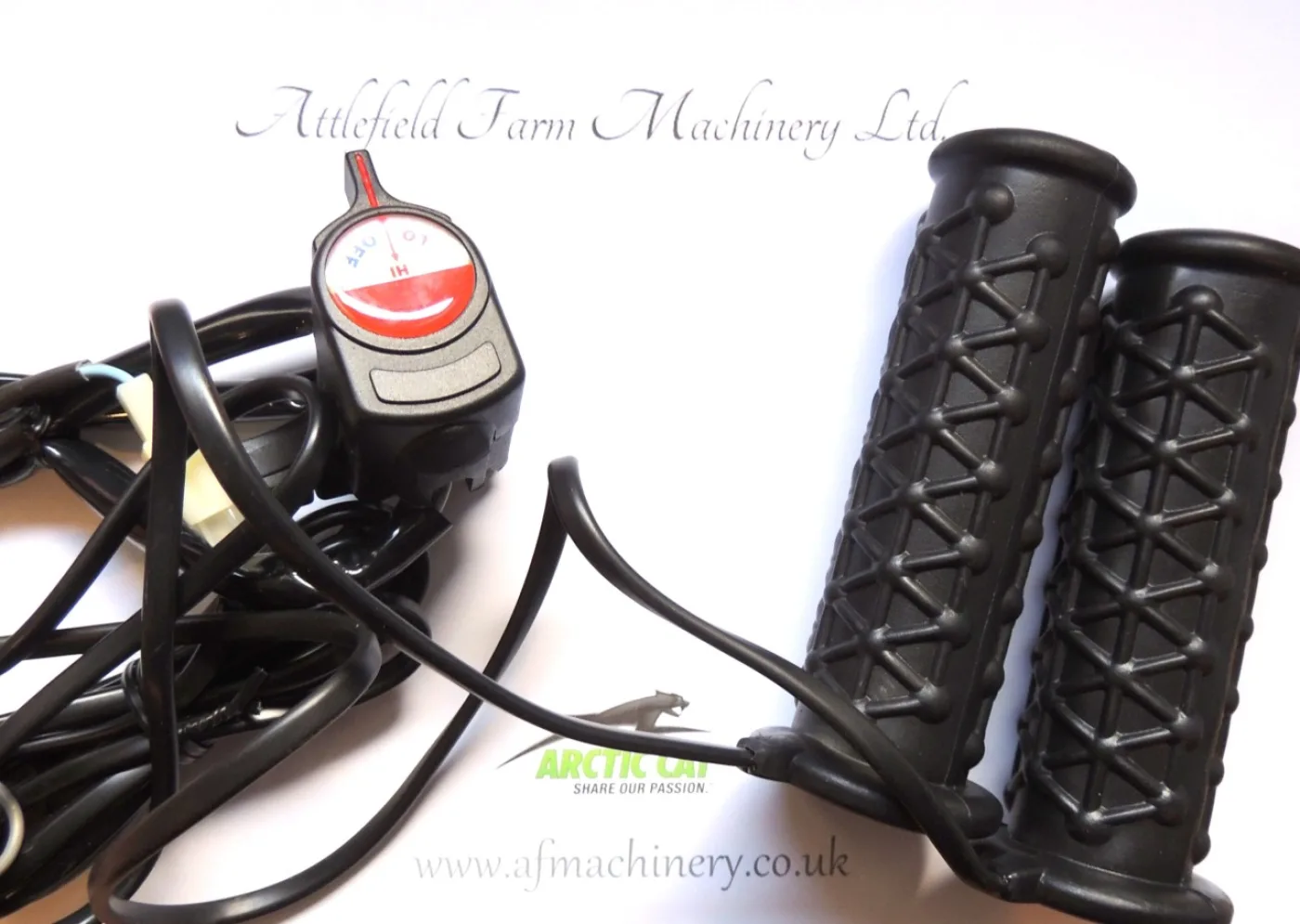 ATV AND QUAD BIKE HEATED GRIPS UNIVERSAL HEATED GRIPS FOR QUADS - 1