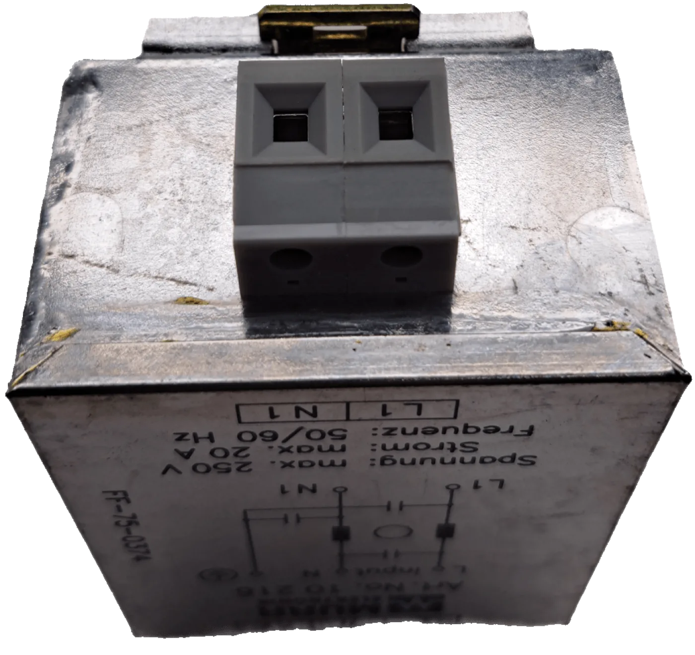 Murr-Electronic Line Filter 20 A 250 VAC / 10216 - 2