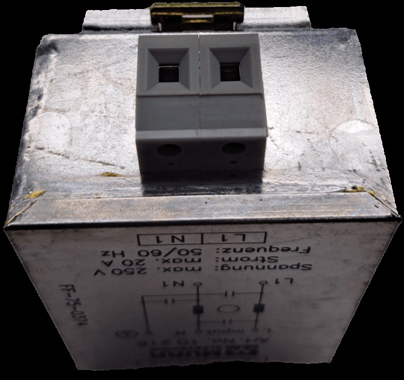 Murr-Electronic Line Filter 20 A 250 VAC / 10216