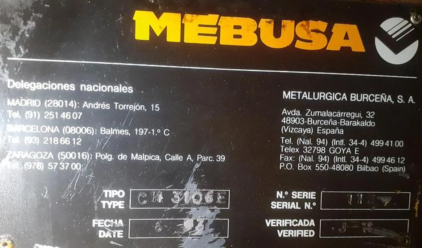 Guilhotina MEBUSA 3106E - 3