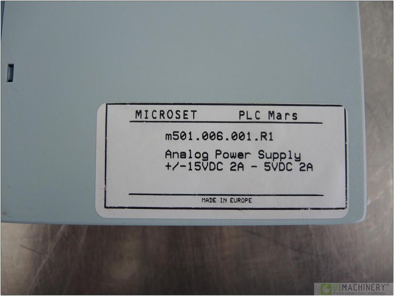 2004 MICROSET MARS M501.006.R1 AI1396