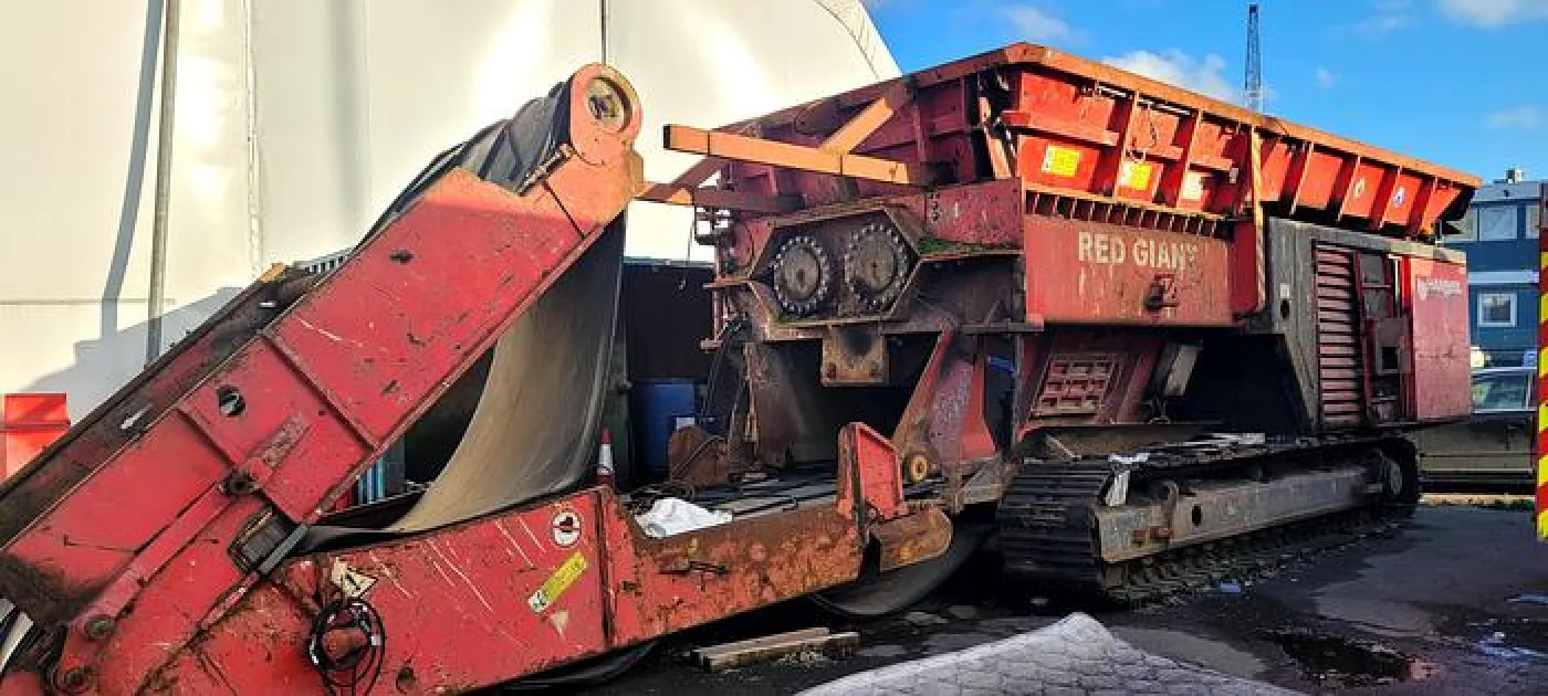 2015 Hammel VB 950 DK Slow Speed Twin Shaft Shredder - 2