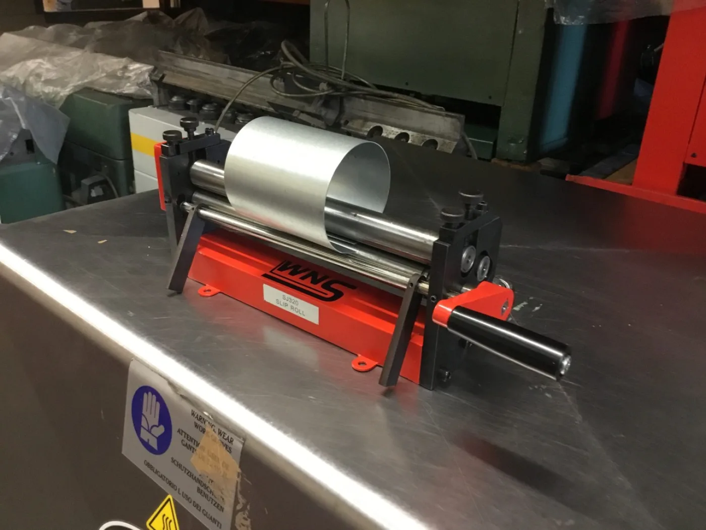 WNS Bench Bending Rolls 320mm x 32mm x 1.0mm Capacity - WNS - W. Neal Services Ltd - 5
