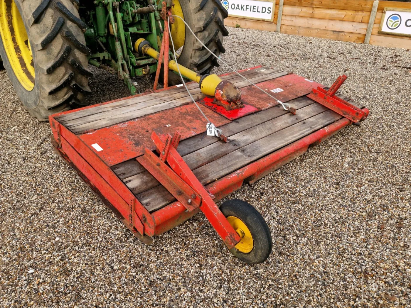 Votex 8' 3 rotor grass topper - 1