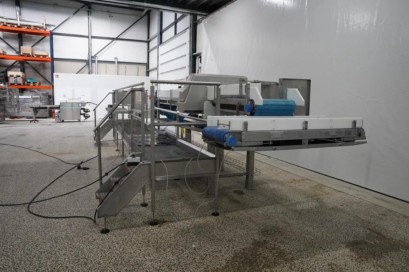 2009 Loma/Boldt transportband met metaaldetector op bordes - 4